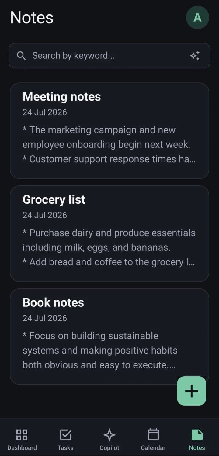 Notes RAG